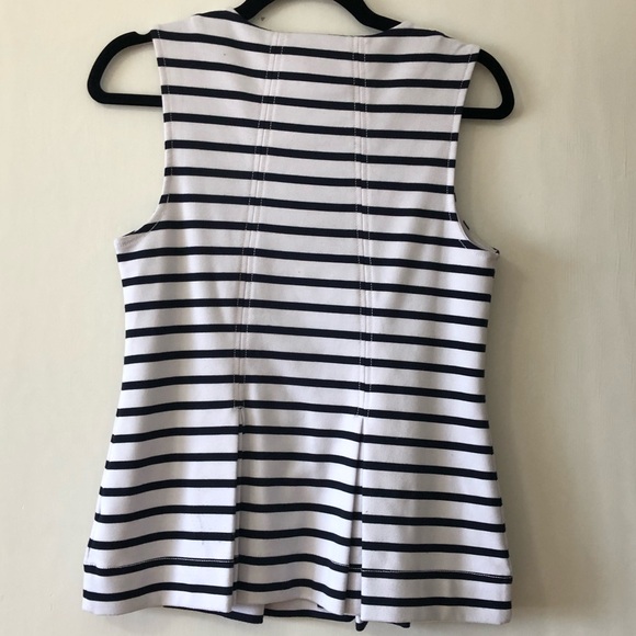 Banana Republic peplum striped top - Picture 5 of 7